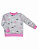 Джемпер "Облачка" - Размер 116 - Цвет серый с розовым - интернет-магазин Bits-n-Bobs.ru