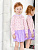 Платье "Улитки" - Размер 80 - Цвет розовый - интернет-магазин Bits-n-Bobs.ru